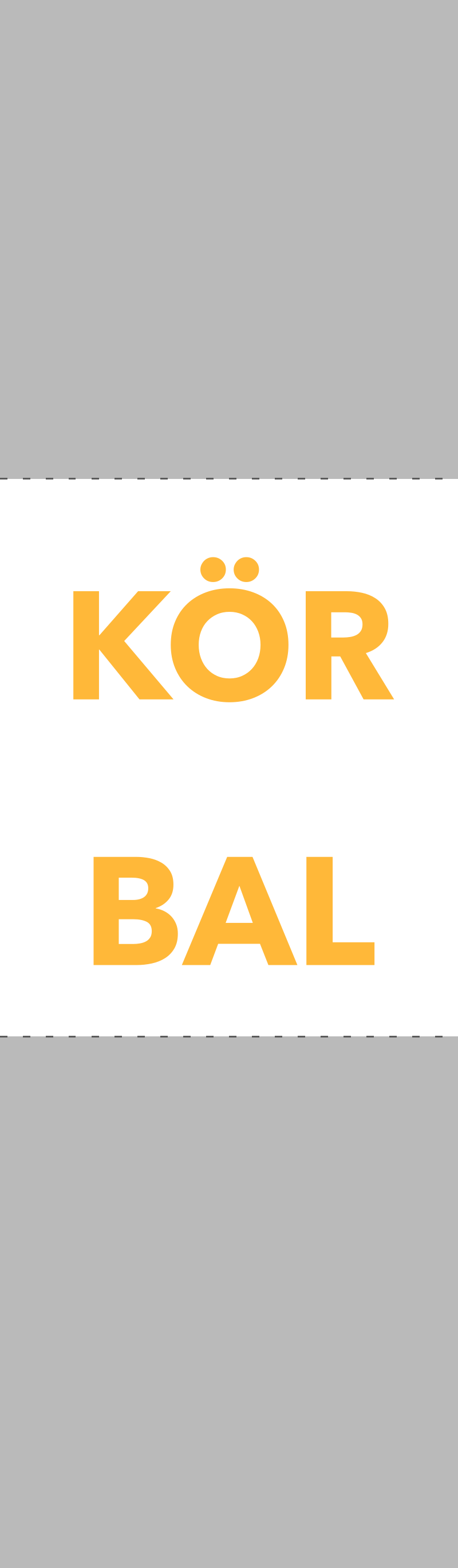 Bestellformat KÖR / BAL