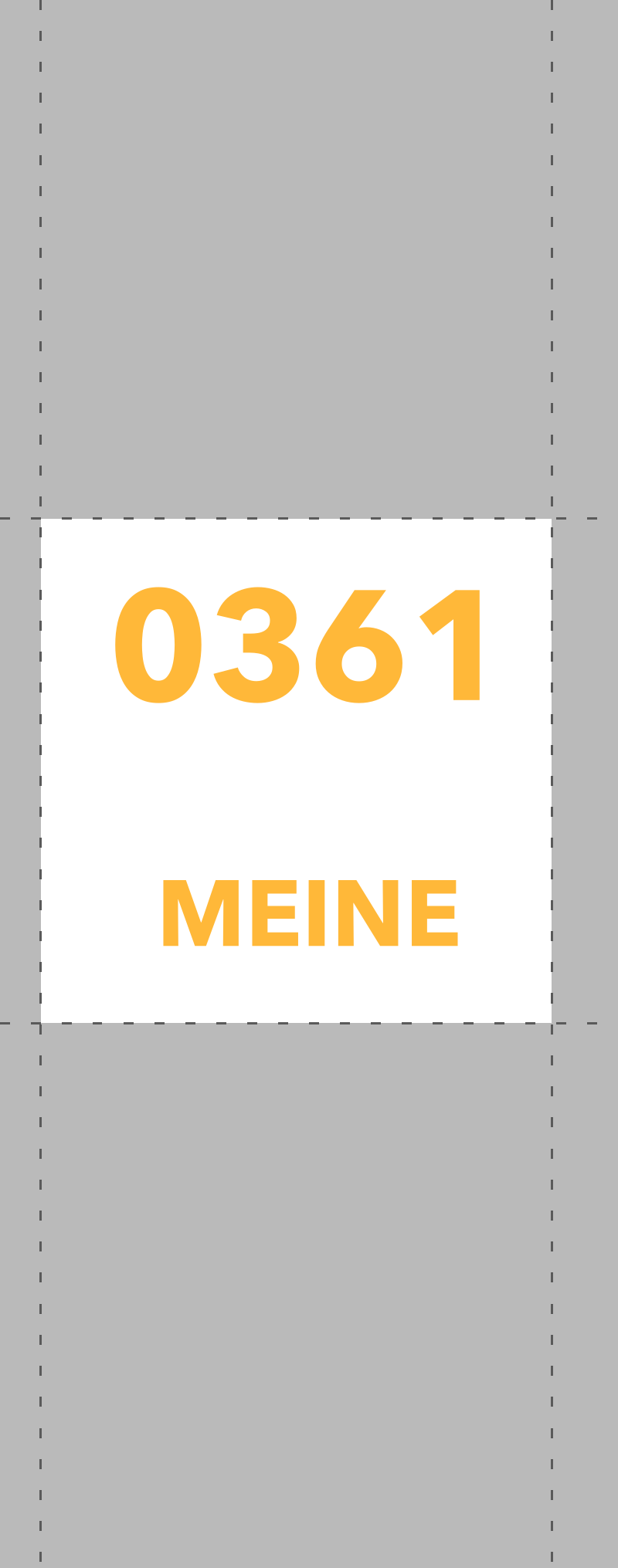 Bestellformat Rufnummer 0361